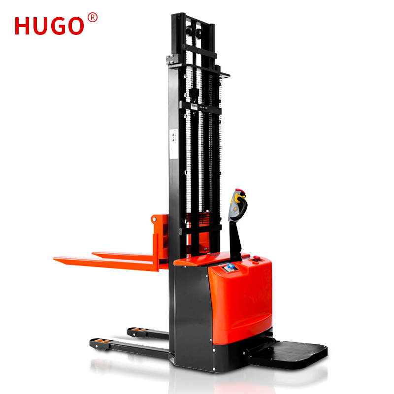 What are the types and uses of electric stackers?