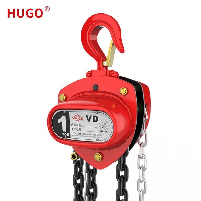 What is the weakest part of a chain hoist?