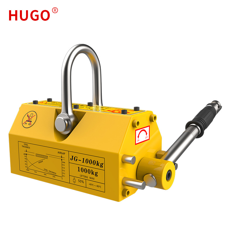 What are the economic advantages of using a magnetic lifter?