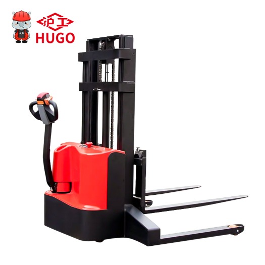 What is a walking electric stacker?